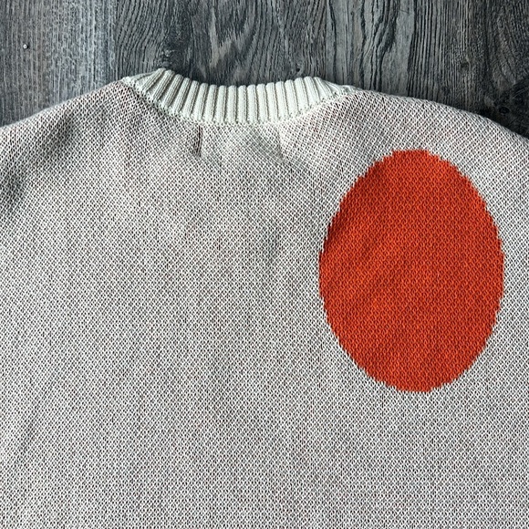 Harsh and Cruel Sweater Mountain Landscape Crew Neck Sweater Size Medium - Picture 15 of 15